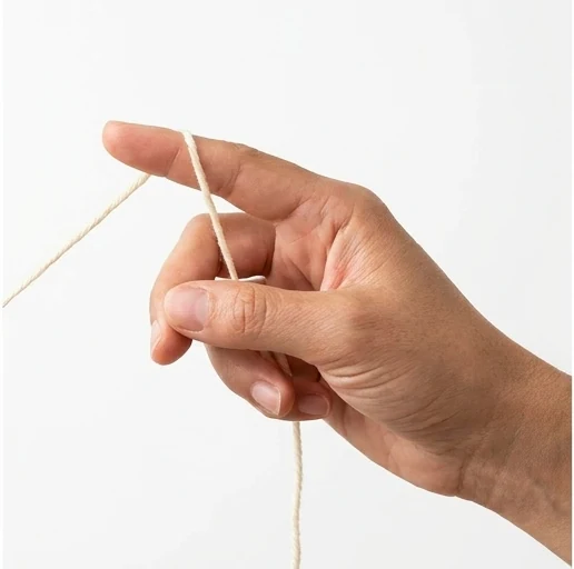 First crochet yarn tension method