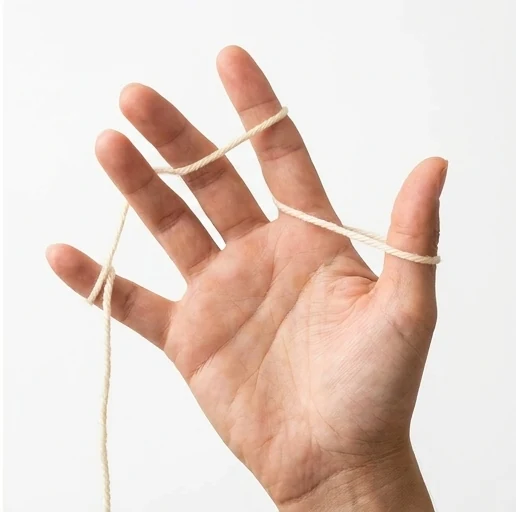 Second crochet yarn tension method