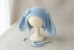 Crochet Bunny Bonnet Pattern