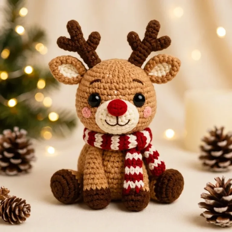 Crochet Reindeer Pattern