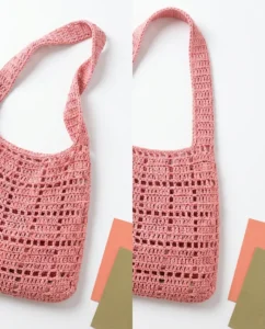 Crochet Tote Bag Strap Placement