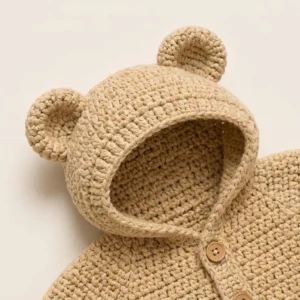 Crochet Baby Romper Details