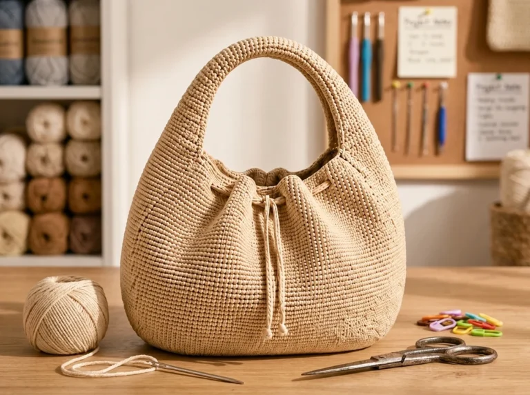 Crochet Bag Finishing
