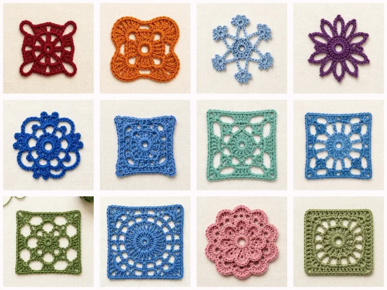 free crochet motif patterns