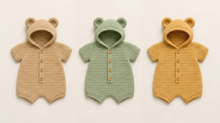 Crochet Romper Baby
