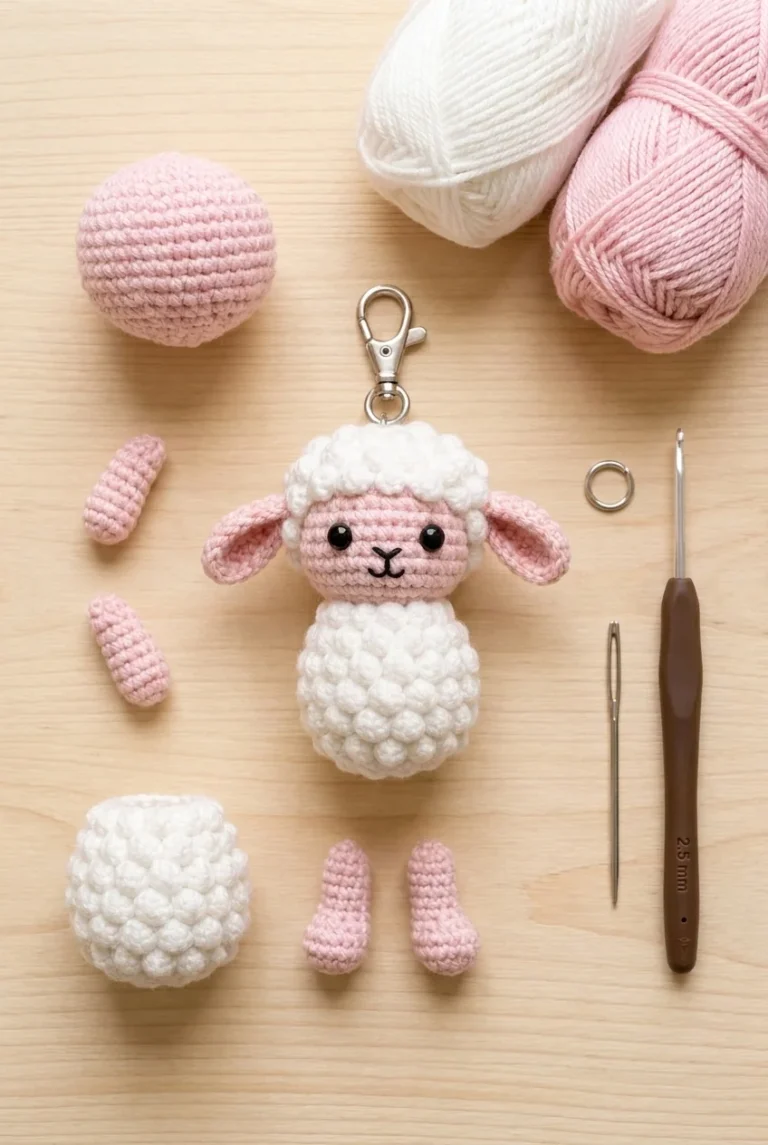Crochet Lamb Amigurumi