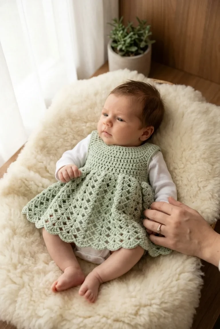 Crochet Baby Dress
