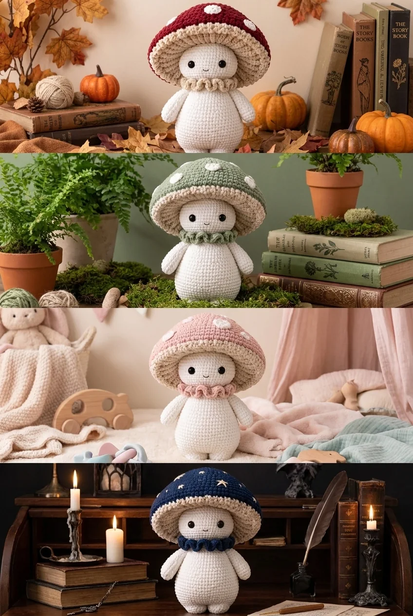 which mushroom should you crochet — quiz results