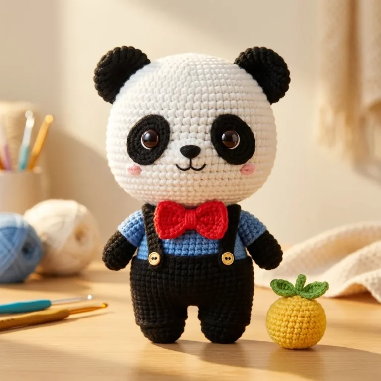 amigurumi panda pattern