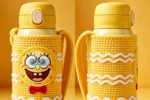 Crochet Character Bottle Holder Pattern