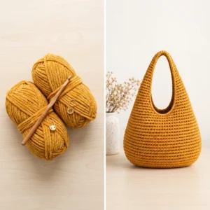 crochet teardrop bag pattern