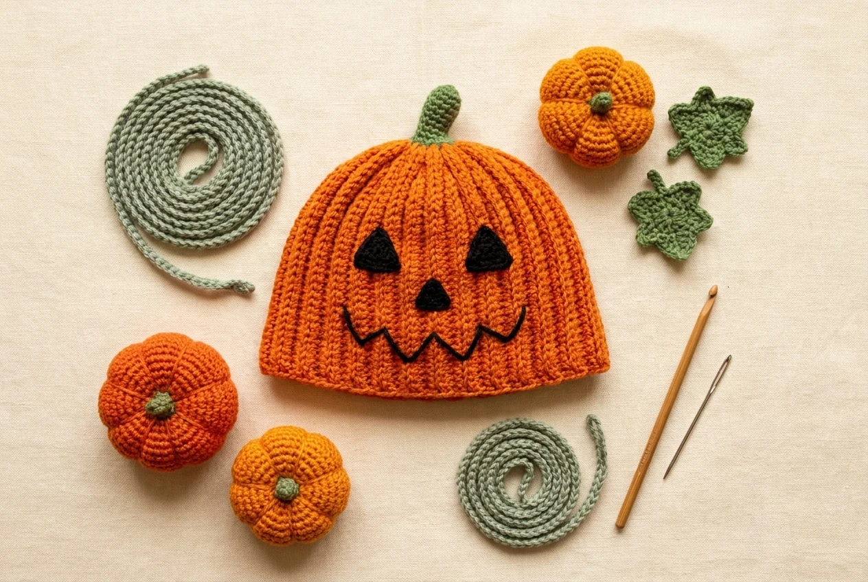Pumpkin step 2 themed topper charms and cords