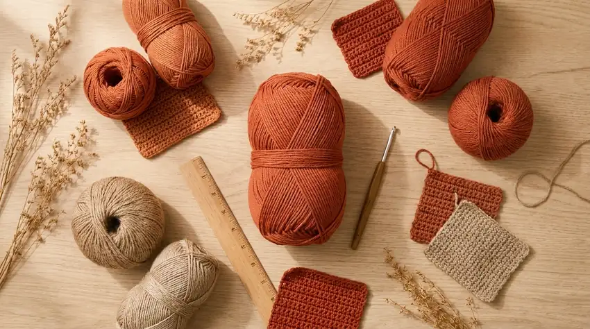 Reinforced terracotta hobo bag handle attachment with support patch and tapestry needle