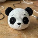 Panda Keychain Croche