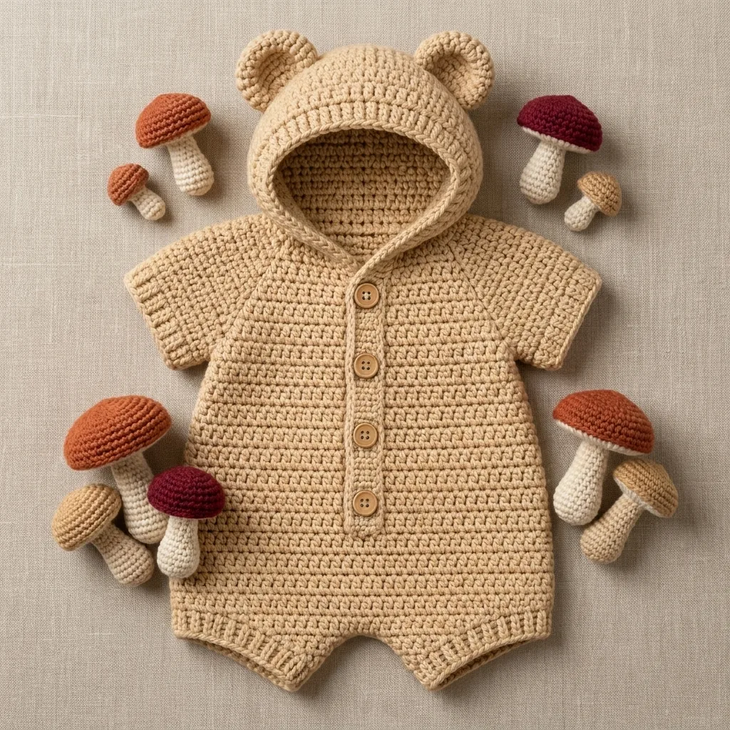 Crochet mushroom inspiration