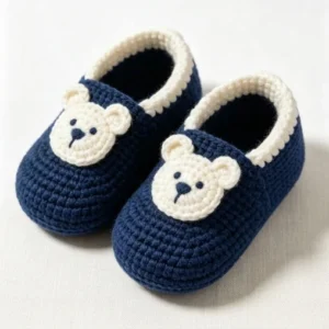Bear Baby Booties