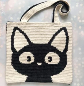 Crochet Cat Bag Pattern