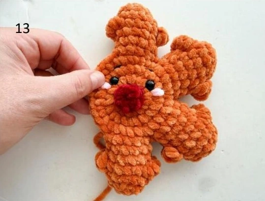 Reindeer • Photo 13: body and arms in progress