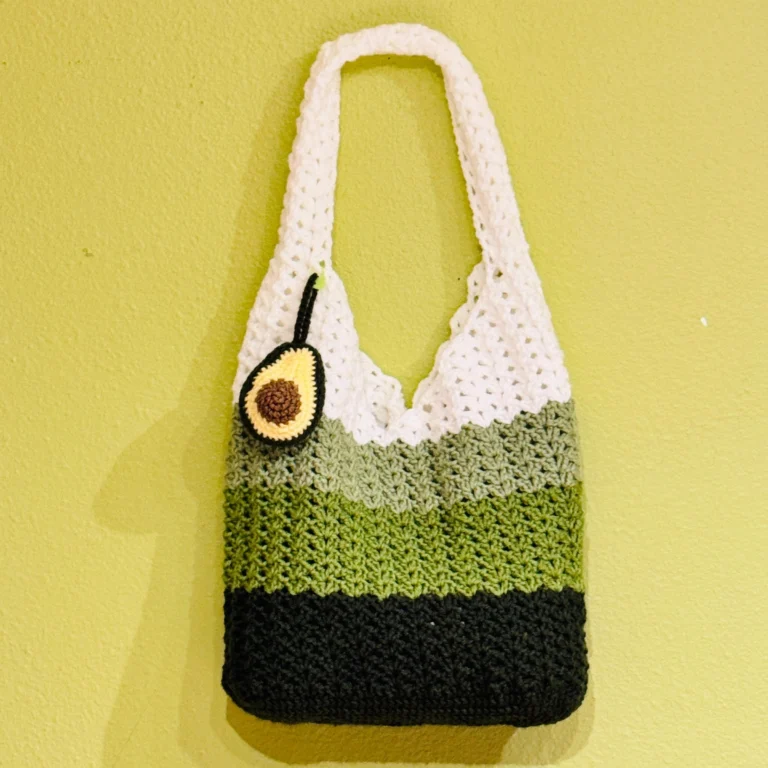 Crochet Avocado Bag Pattern