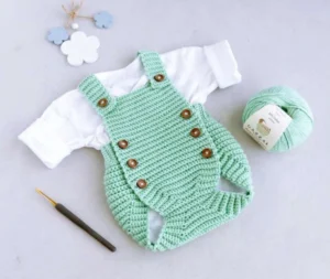 Crochet Baby Romper Pattern