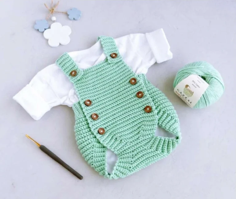 Crochet Baby Romper Pattern