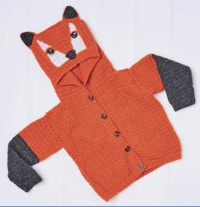Crochet Fox Hoodie Pattern