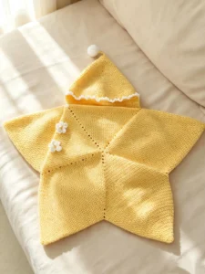 Crochet Star Baby Wrap Pattern