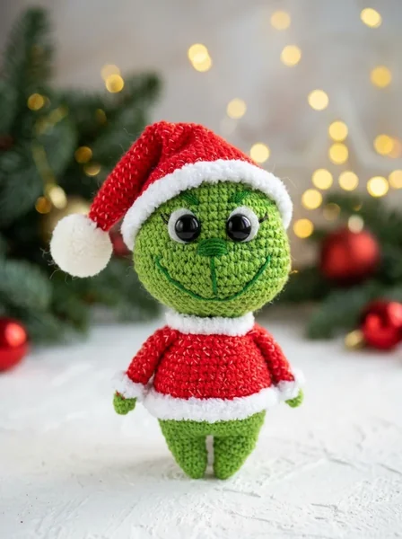 Grinch crochet pattern PDF