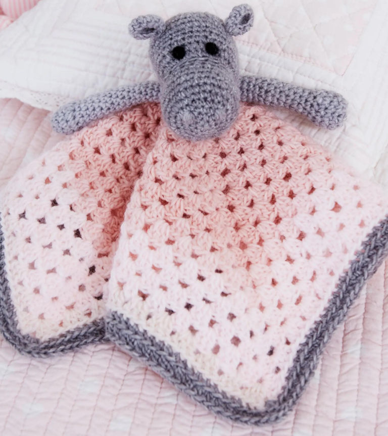 Hippo Lovey Crochet Pattern