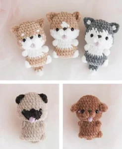 Mini Crochet Dog Pattern