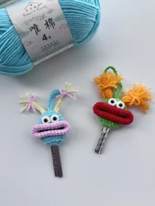 Crochet Monster Key Cover